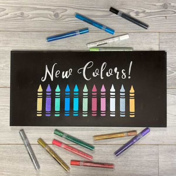 A Fun Find for Summer: Chalk Paint Markers - Our Daily Craft