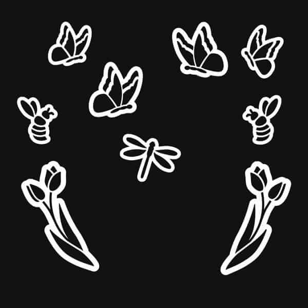 Spring Stencils